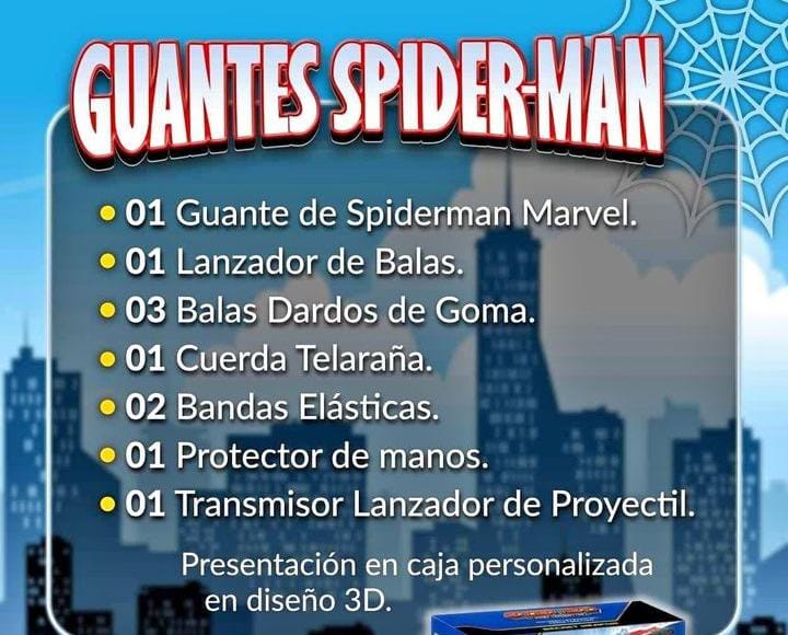 Lanzador-Spiderman